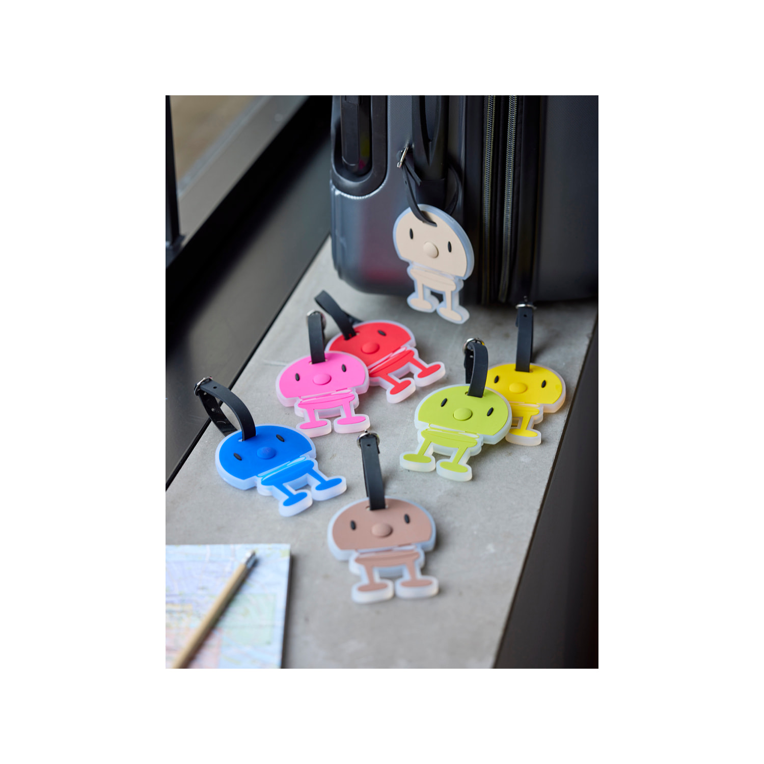 Hoptimist Étiquette de bagage