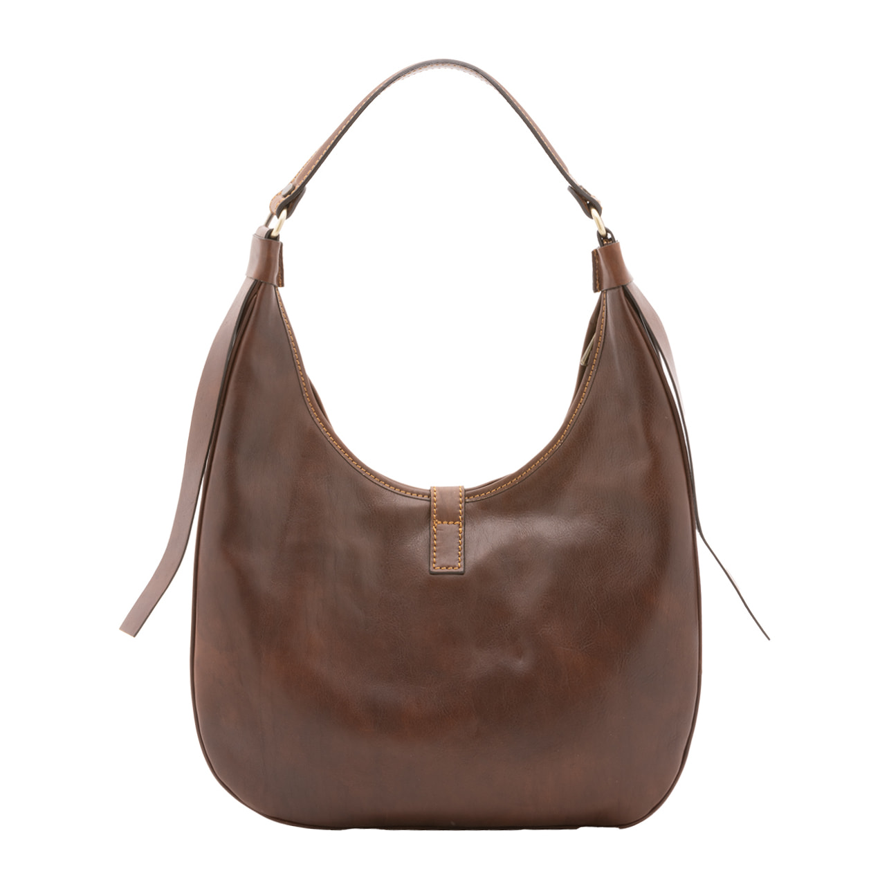 Borsa a spalla  unisex In Vera pelle Made in Italy 38x28x10 cm