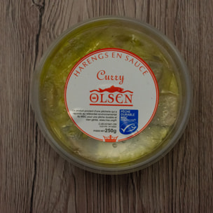 Harengs en sauce curry - Danemark - 250g