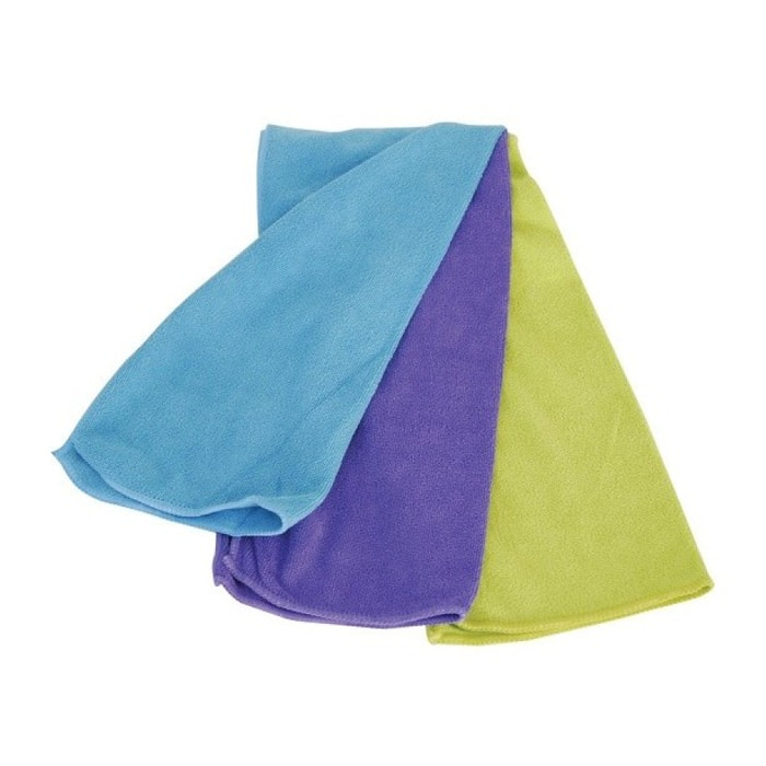 Lot de 3 lavettes microfibre Multicolor MSV