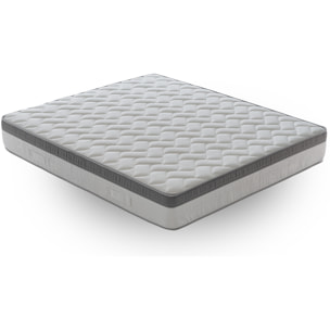 Materasso 135x190 in Memory Foam - Alto 26 cm - 9 Zone di Comfort - Sfoderabile - Memory Gel