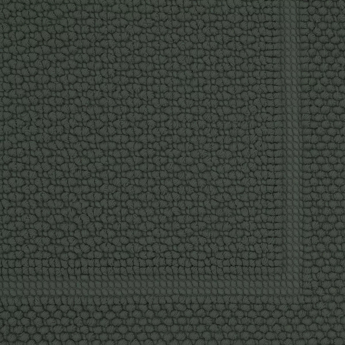 Tapis de bain pur coton 1700 g/m² uni vert Antica kaki