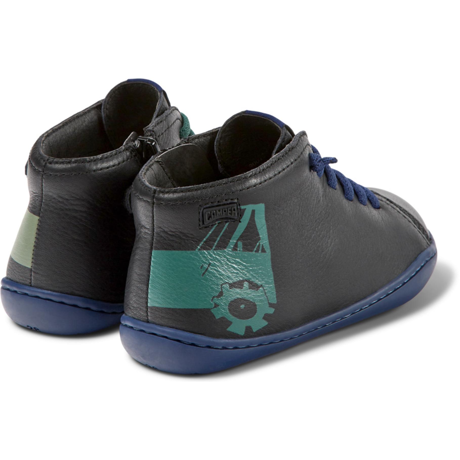 CAMPER Peu Cami Twins - Sneaker Nero Bambino Unisex