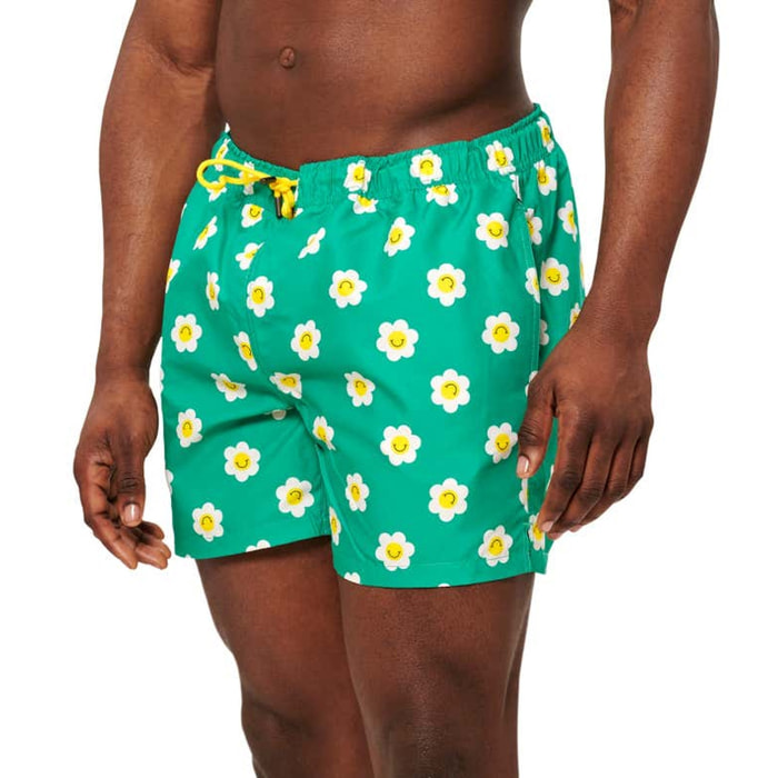 Bañador smiley daisy swimshorts Happy Socks