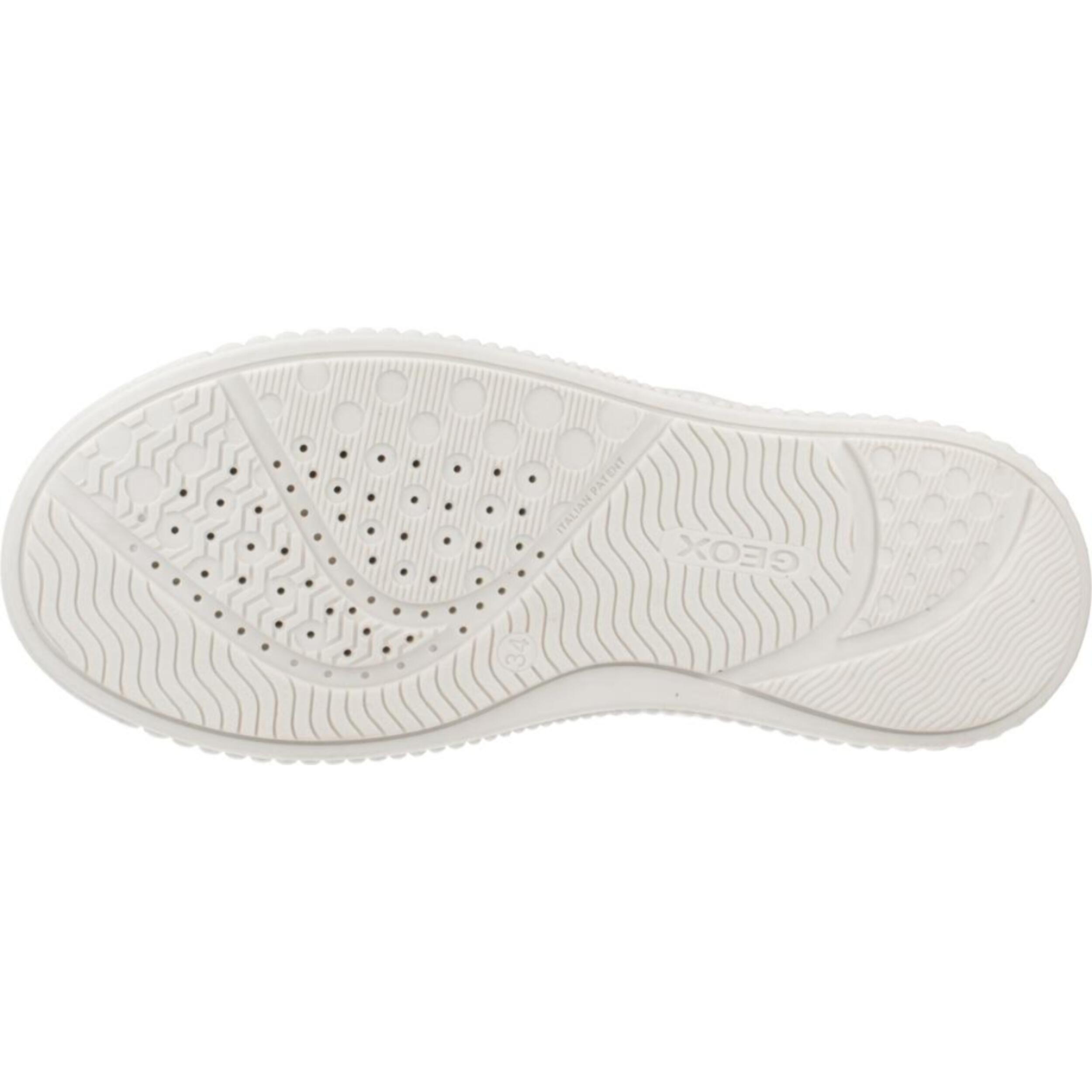 Zapatillas Niña de la marca GEOX  modelo J LAQUINNY BLANCO