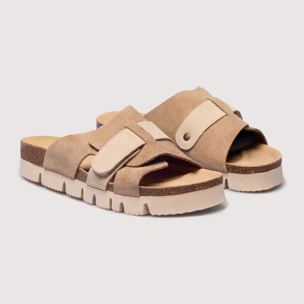 Sandalia Bio Taupe - Chiara