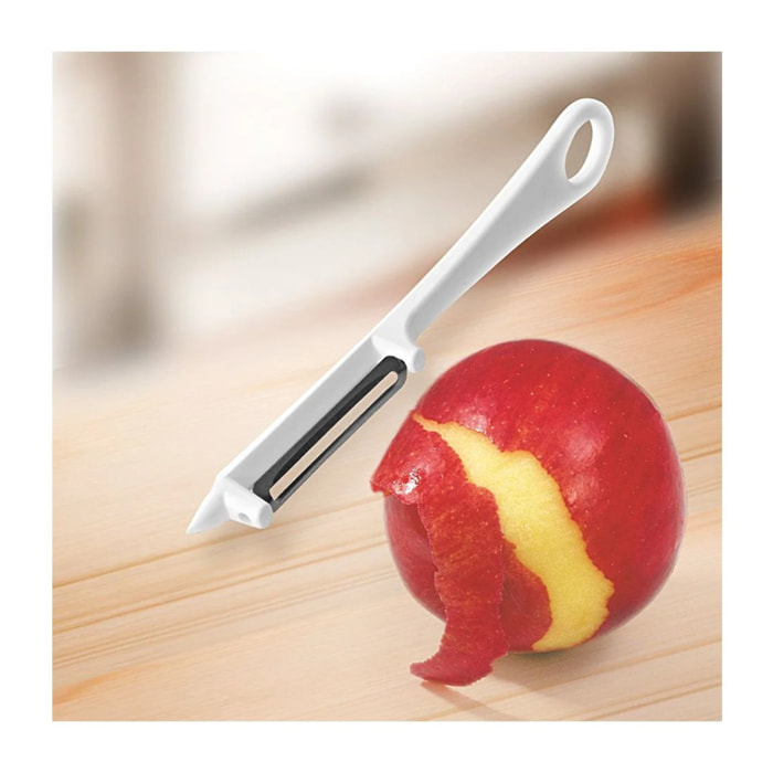 Eplucheur à légumes pour gaucher et droitier 16,5 cm Fackelmann