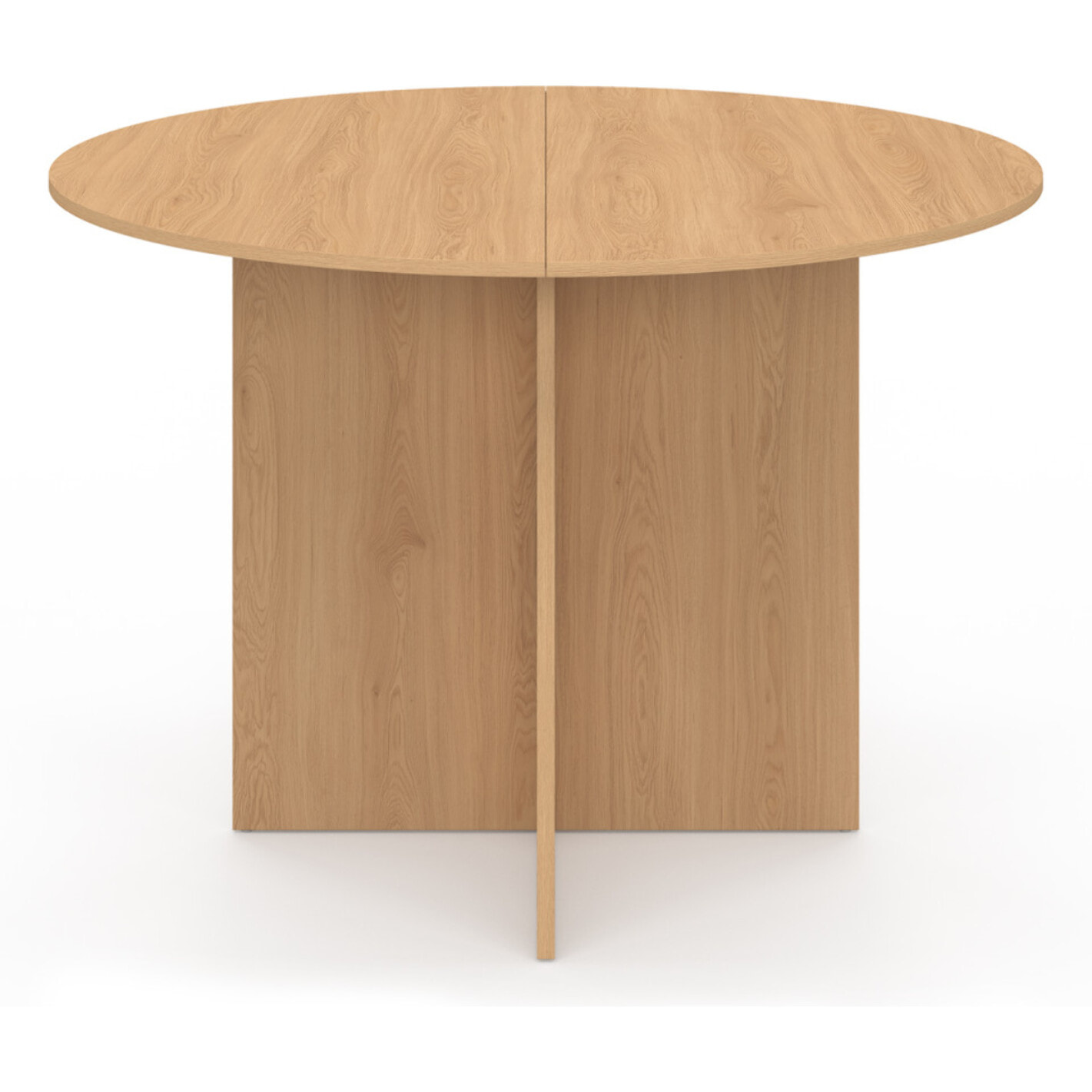 Table à manger ronde Ophélia bois Ø110cm