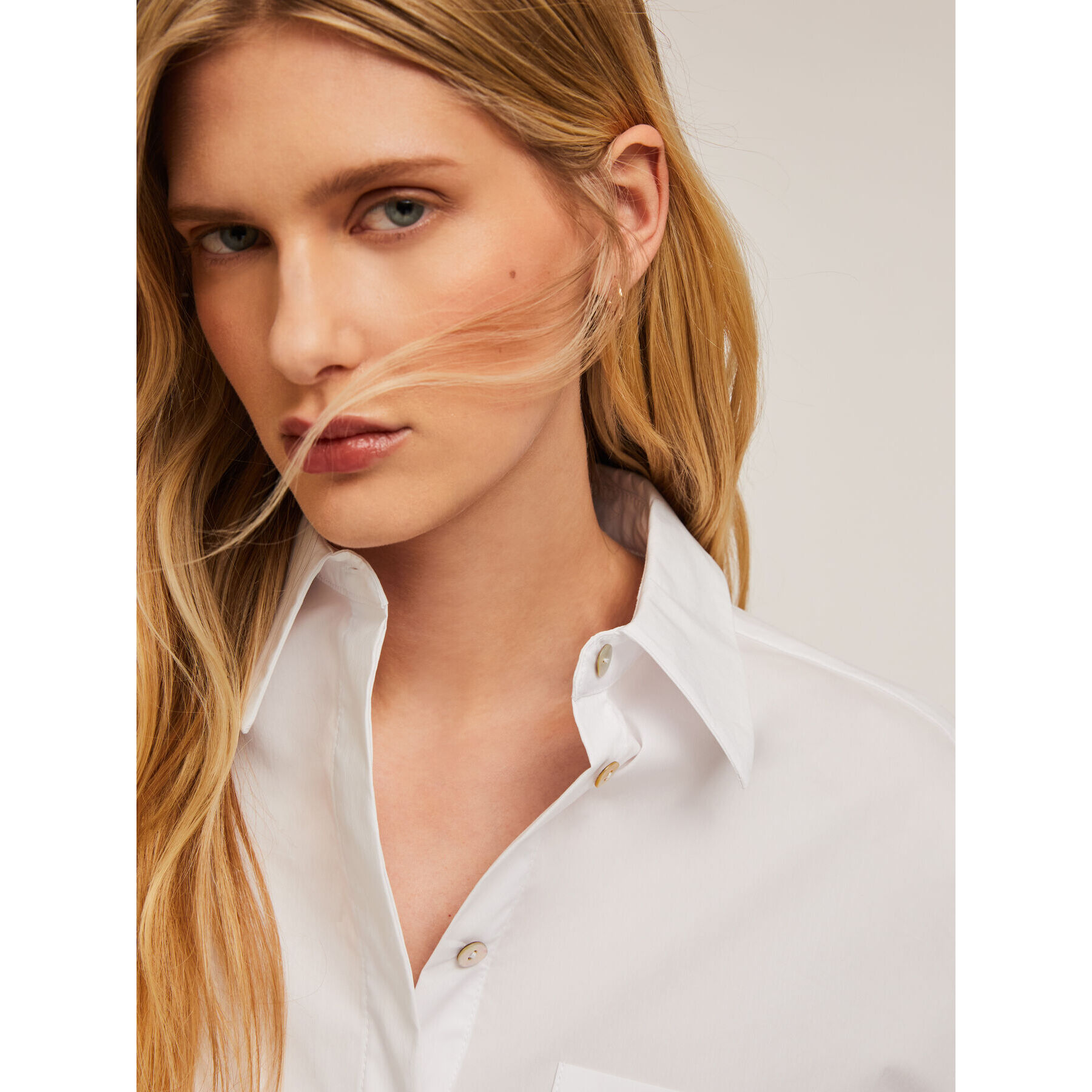 Motivi - Camicia over - Bianco