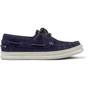 Scarpe stringate - CAMPER Runner Four - Blu - Pelle nabuk