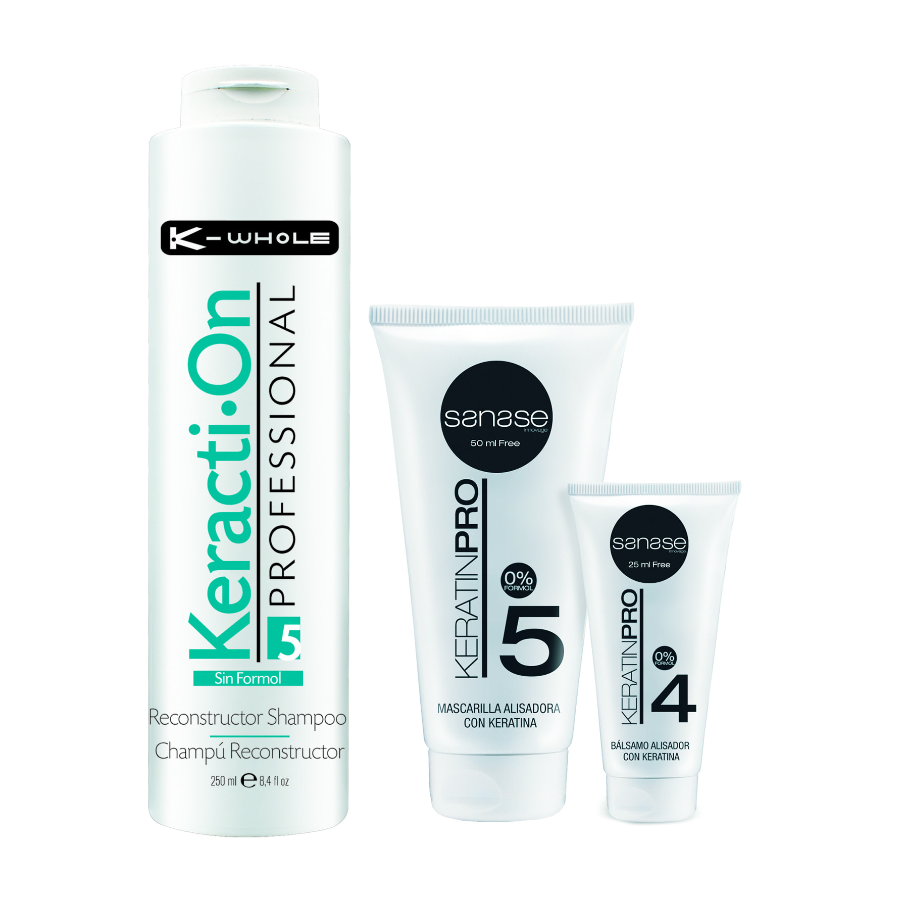 pack keratina sanase