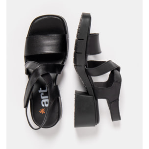 Sandalias con tacón 2062 NAPPA BLACK / VARSOVIA color Black