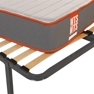 Colchón Viscoelástico Sostenible HR y Somier Reforzado 16 láminas Madera. Entrega, Montaje y Retirada usado incluido Pack RAP · WHAT THE SLEEP