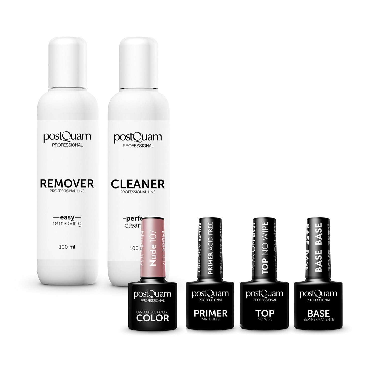 Kit de manucure semi-permanente couleur nude