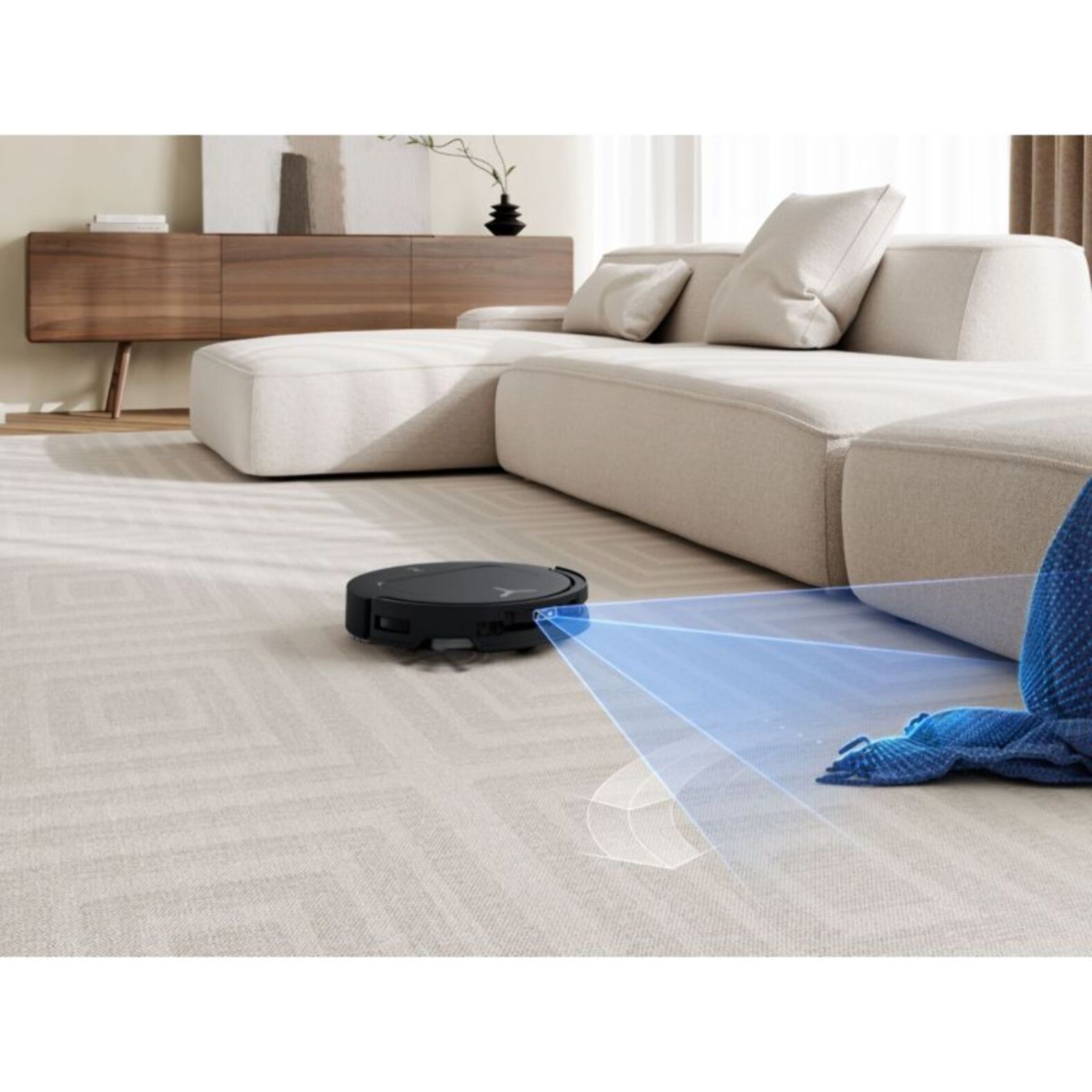 Robot Aspirateur Laveur ECOVACS Deebot T50 Pro Omni Gen 2 EU noir