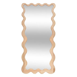 Miroir mural Brooke beige 100x48cm