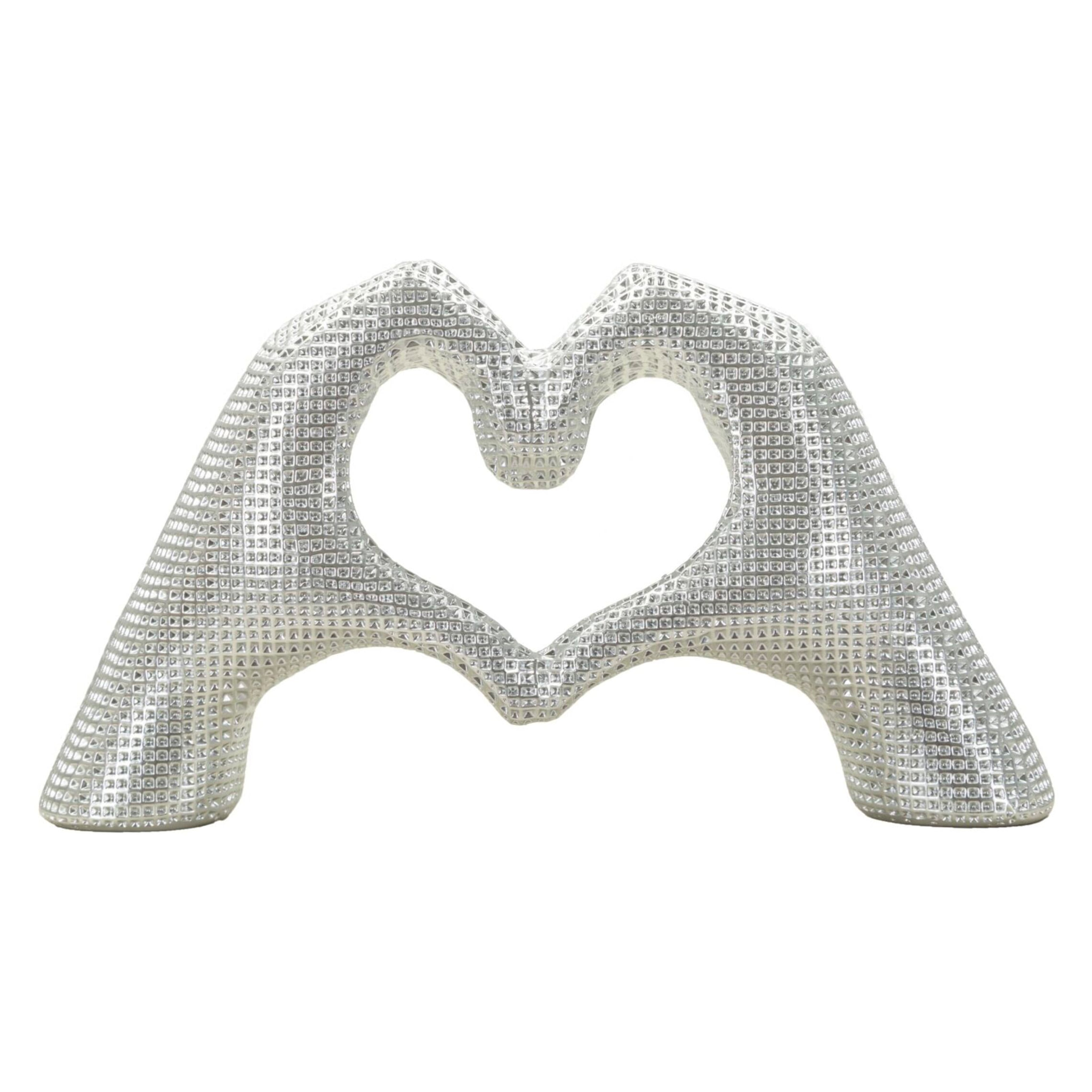 SCULTURA LOVER SILVER CM 25X7,5X13,5