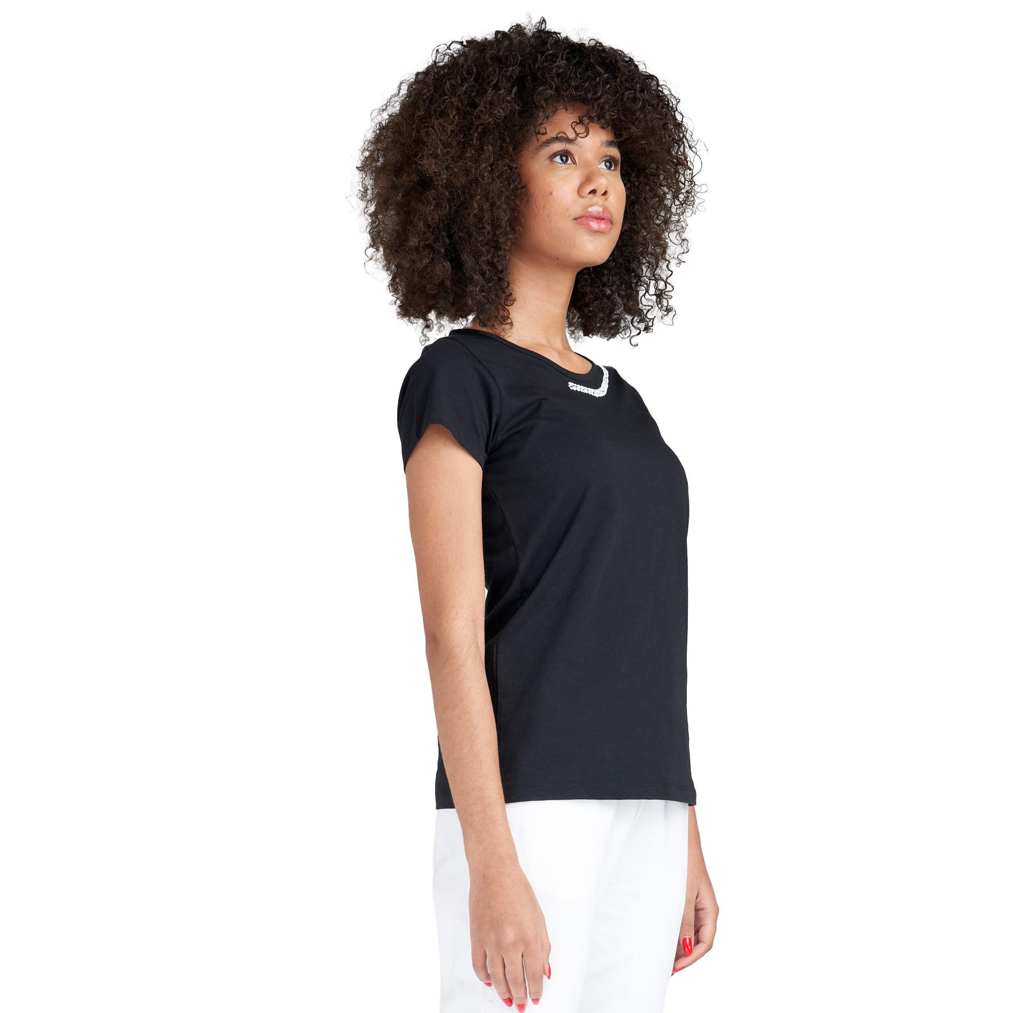 T-shirt a maniche corte da donna Luxury