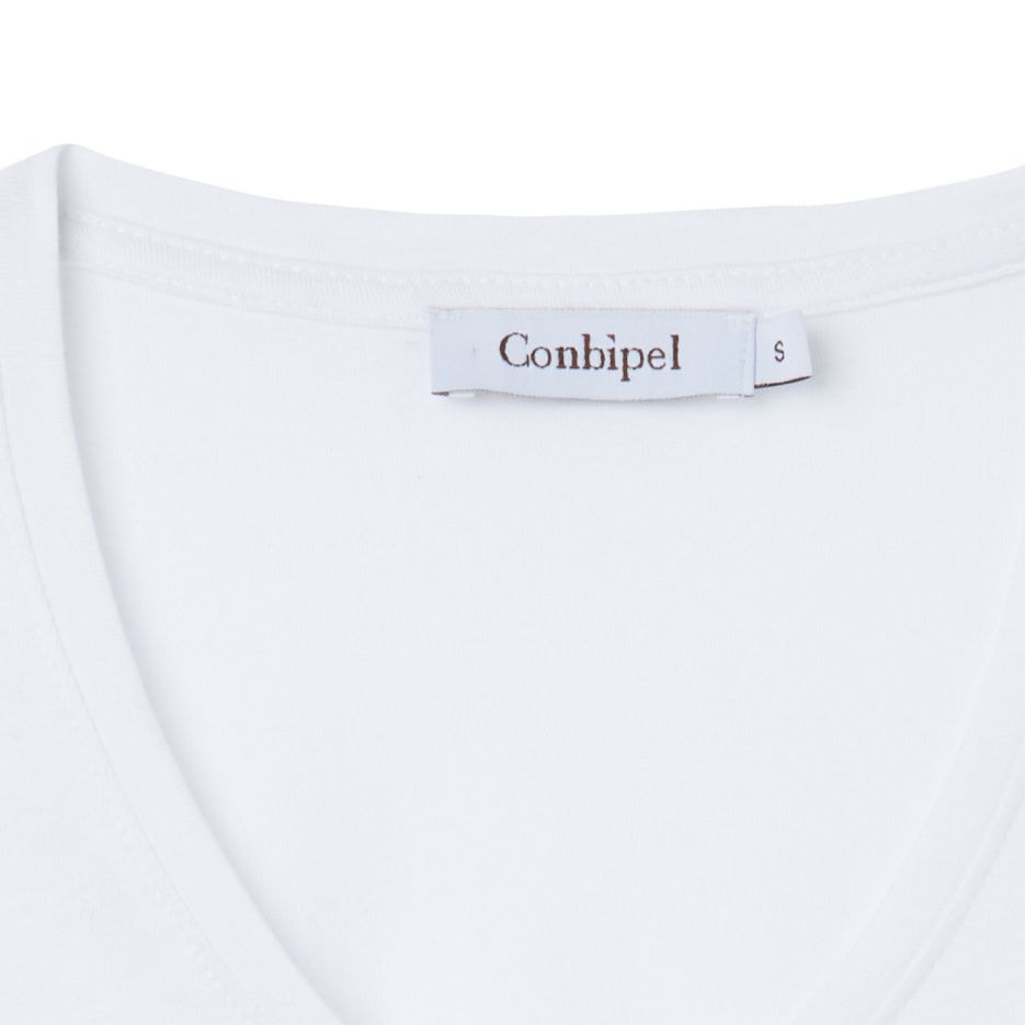 T-SHIRT BIANCO CONBIPEL