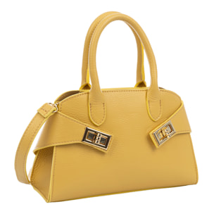 Bernalda Bolso tote pequeño Mujer. Piel auténtica Dollaro.