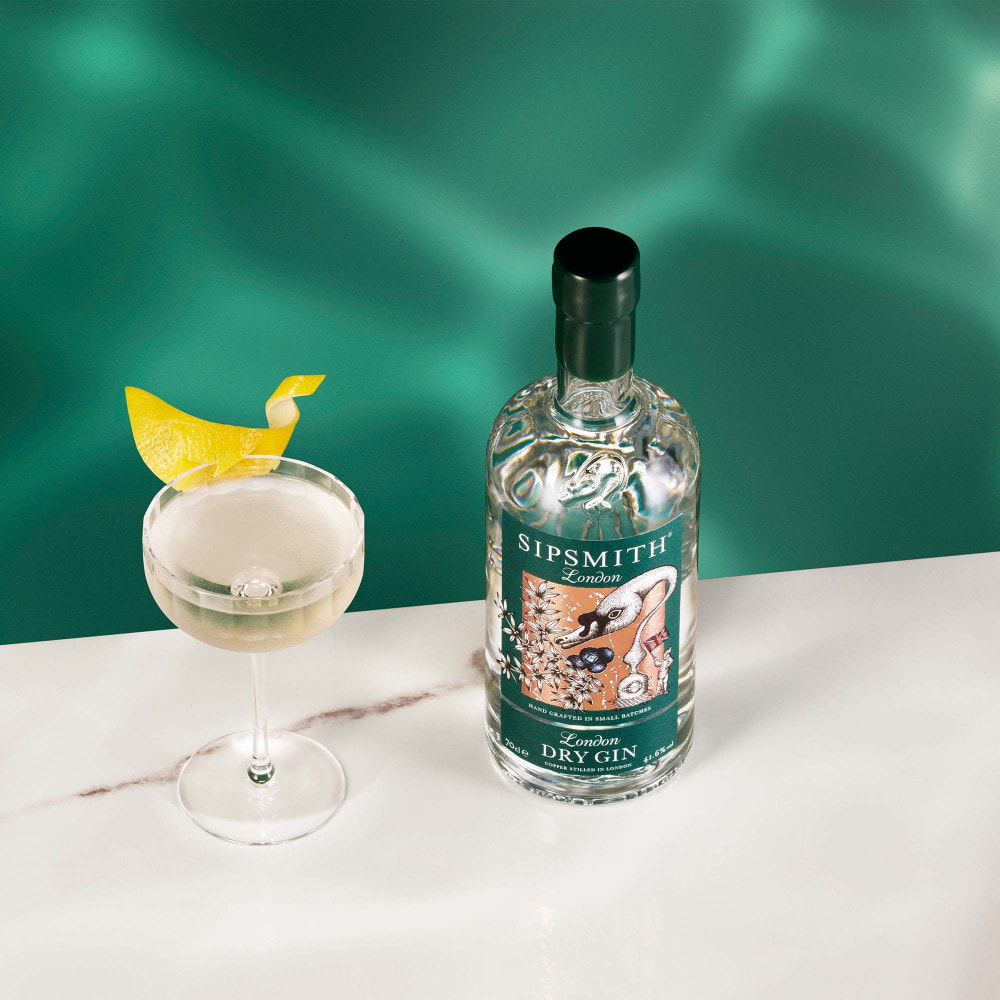Sipsmith London Dry Gin - Gin Artisanal Anglais | 41.6% vol | 70cl