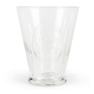 Set 6 bicchieri Excelsa – Victoria, Vetro Trasparente