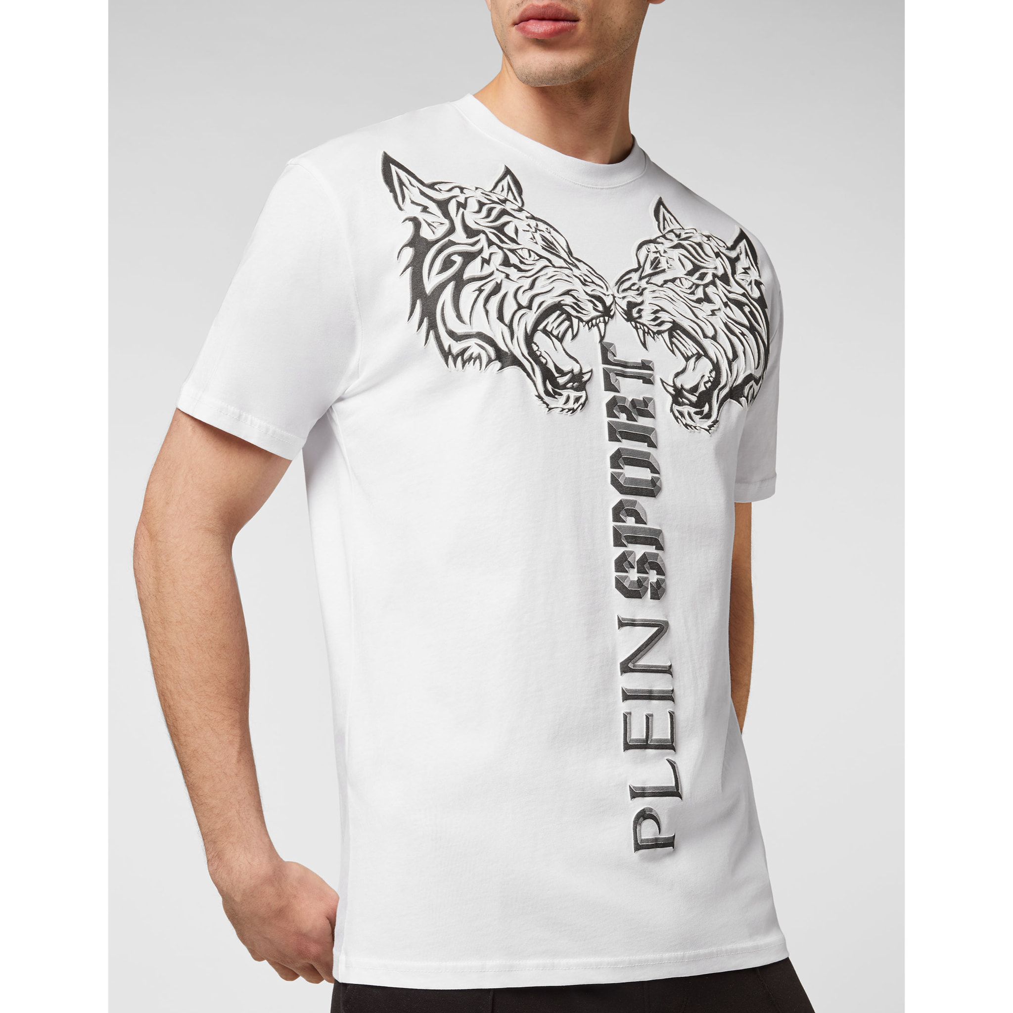 PLEIN SPORT Maglietta a girocollo TIGER