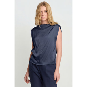 Kocca - Blusa con drappeggio Donna