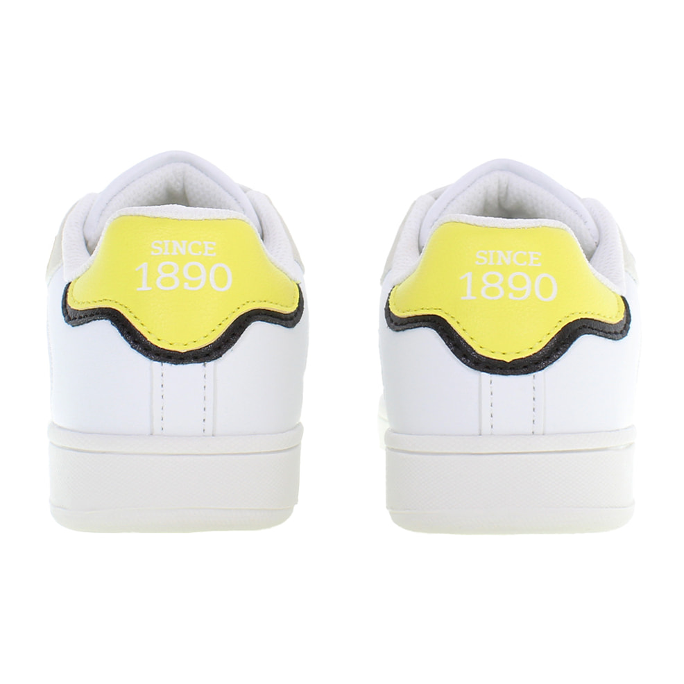 Sneakers U.S. Polo Assn White Yellow