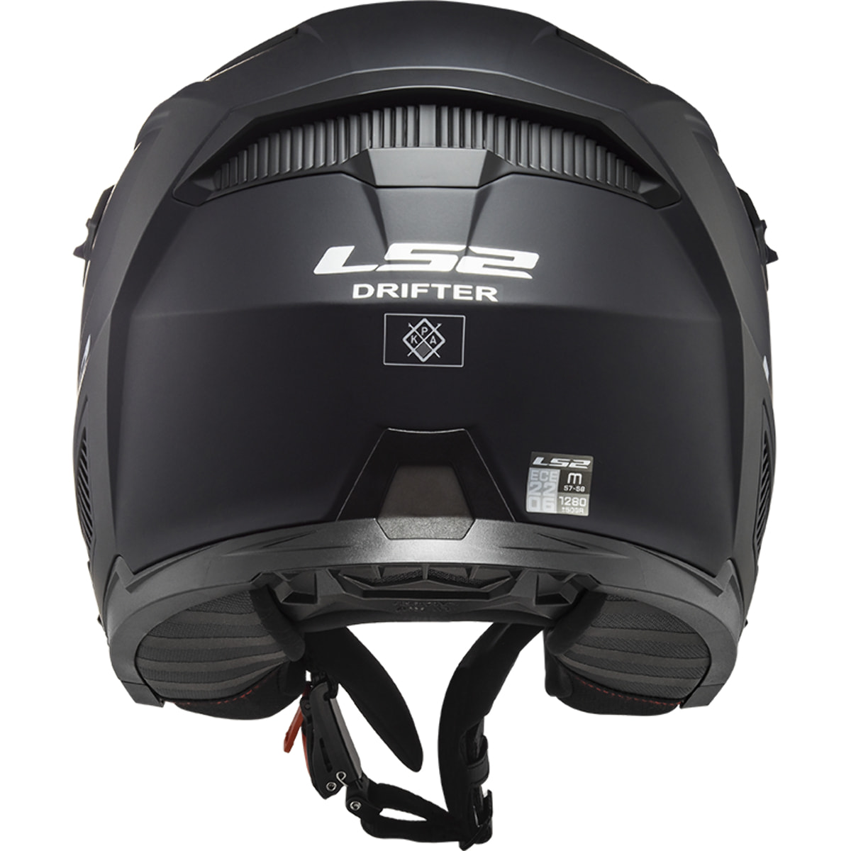 CASCO MOTO OPEN FACE LS2 OF606 DRIFTER SOLID MATT BLACK (E22.06)