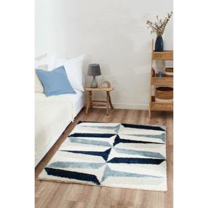 KARENA - Tapis moderne design géométrique en polypropylène