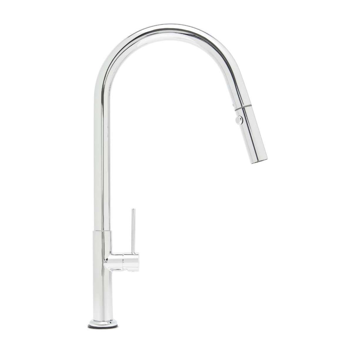 mitigeur monocommande avec douchette extractible et bras pivotant, 2 jets, Chrome (SATBSD288)