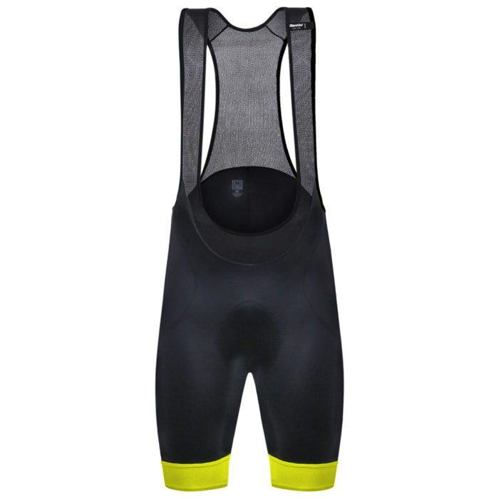 Scatto - Bib Shorts - Jaune Fluo - Homme