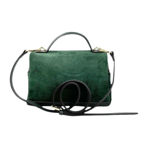 Borsa a mano Cheval Firenze Santorini Max F/W Verde Bottiglia