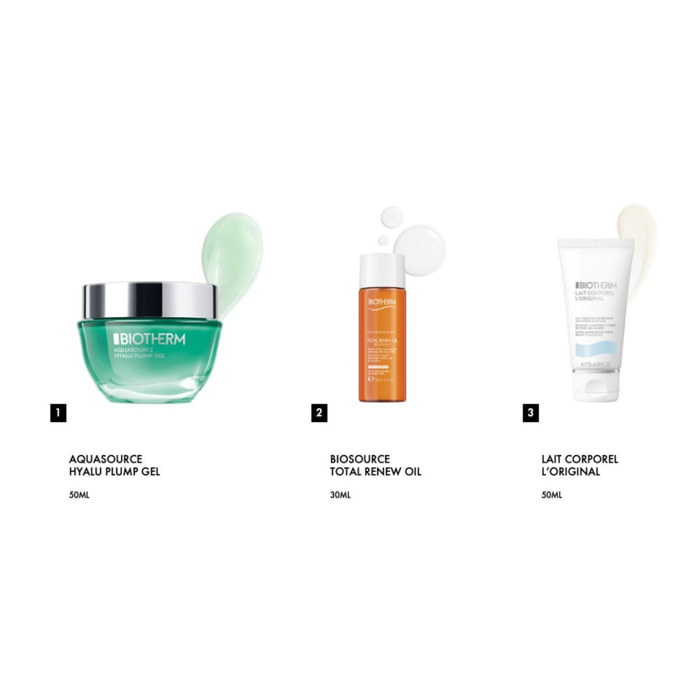 Aquasource Hyalu Plump Gel - Coffret Visage et Corps