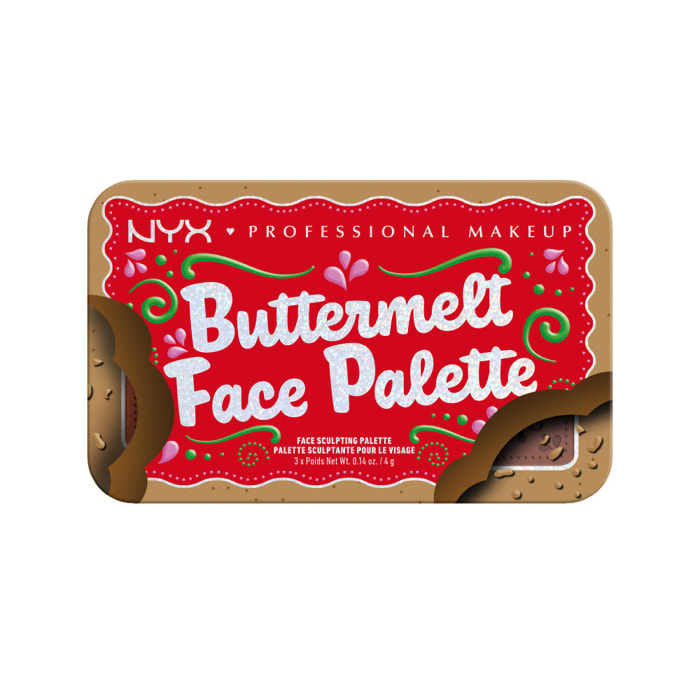 NYX Professional Makeup Palette Blush Buttermelt Edition Limitée Holidays 2024