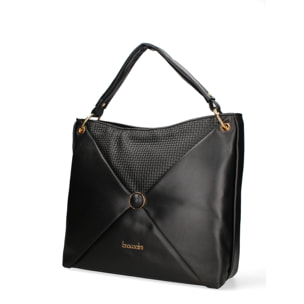 Borsa a spalla  da donna In Vera pelle Made in Italy 14x35x40 cm