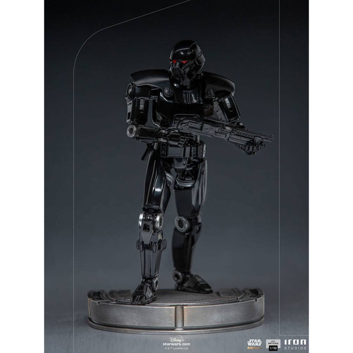 Star Wars The Mandalorian Bds Art Scale Statua 1/10 Dark Trooper 24 Cm Iron Studios