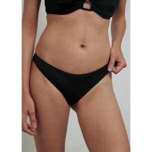 SLIP BIKINI NERO CONBIPEL