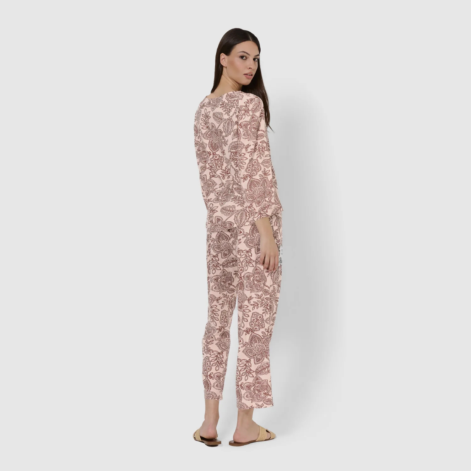 Set midi viscosa tika burdeos