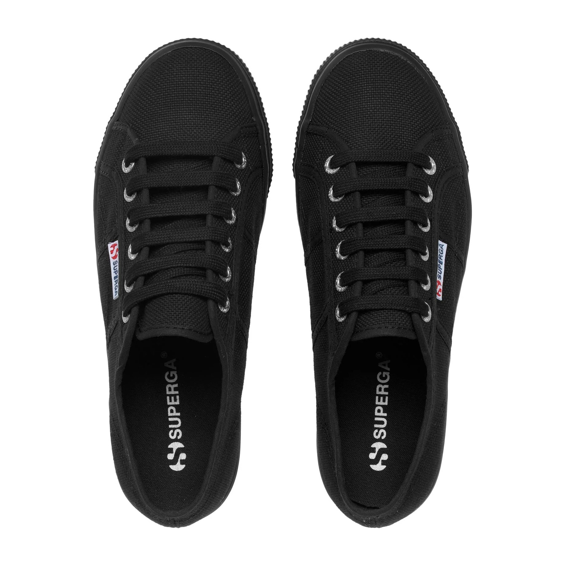 Superga - Zapatos de mujer Mujer Negro - 2790 Platform