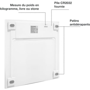 Pèse personne ESSENTIELB EPP7 Flocon