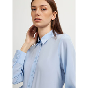 CAMICIA AZZURRO CONBIPEL