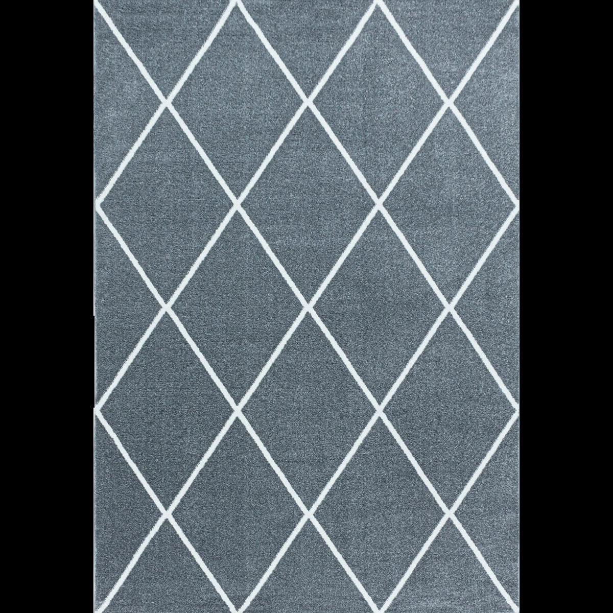 Tapis salon et chambre tissé motif scandinave SEMO