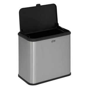 Poubelle à compost en inox 5L