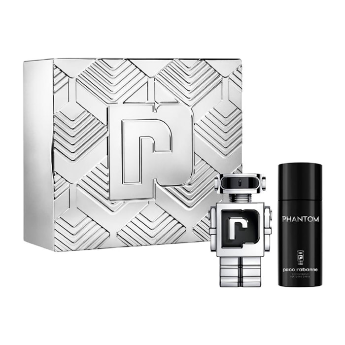 PACO RABANNE - Set Phantom Eau De Toilette + Deodorante - Uomo - 100 ML + 150 ML