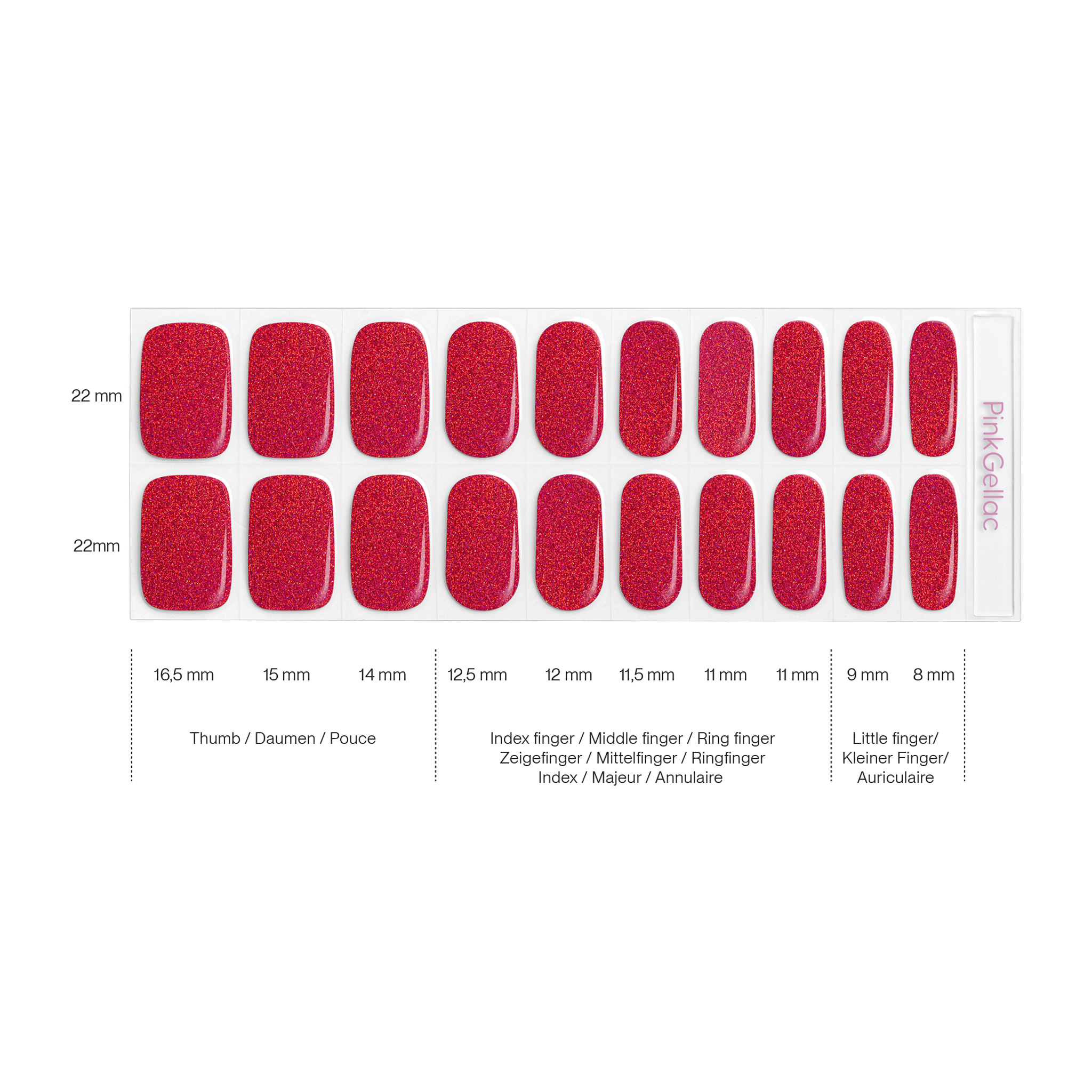 Stickers gel - 0036 Sparkling Cherry