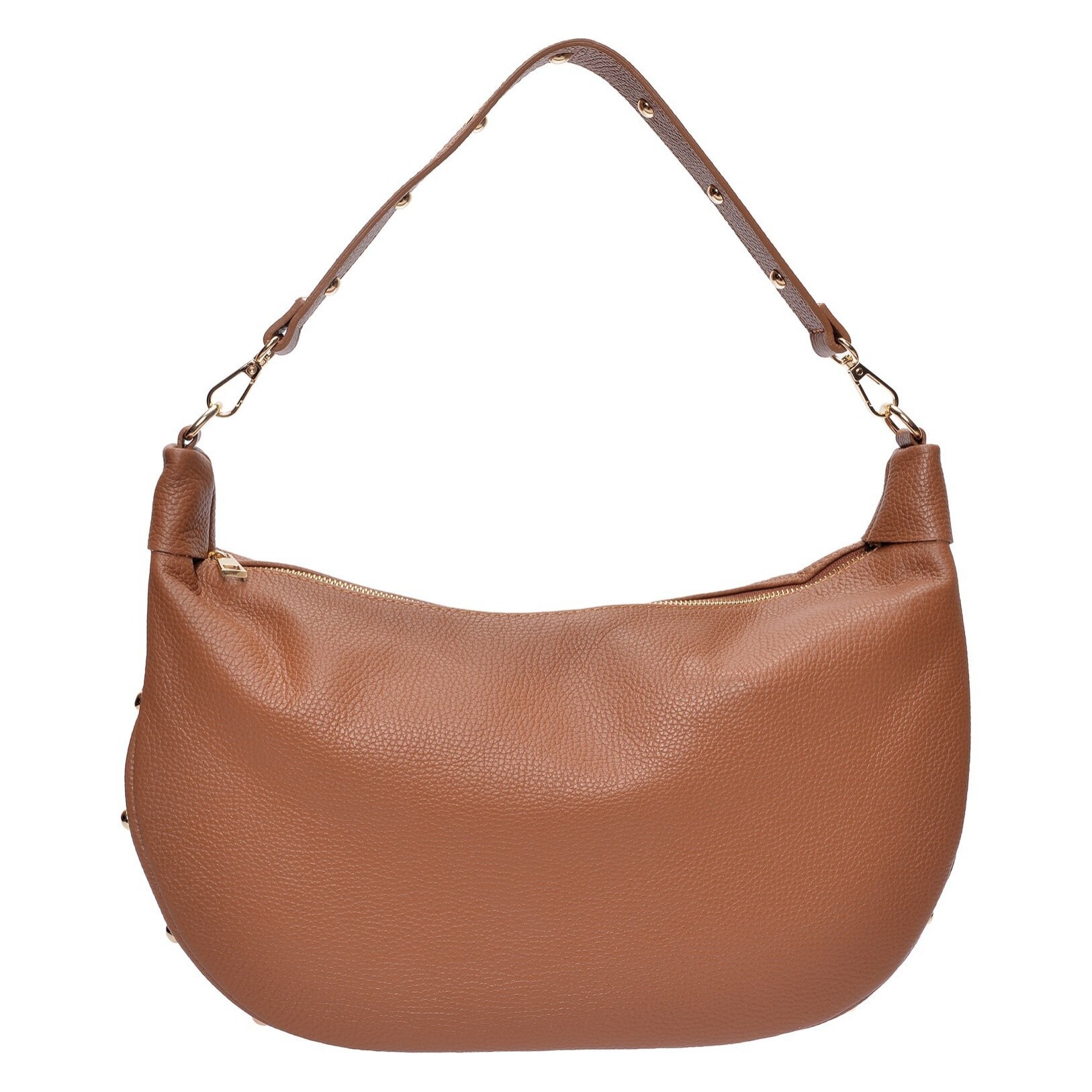 Borsa a tracolla Anna Luchini Cammello