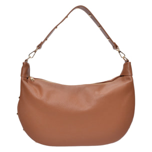 Borsa a tracolla Anna Luchini Cammello