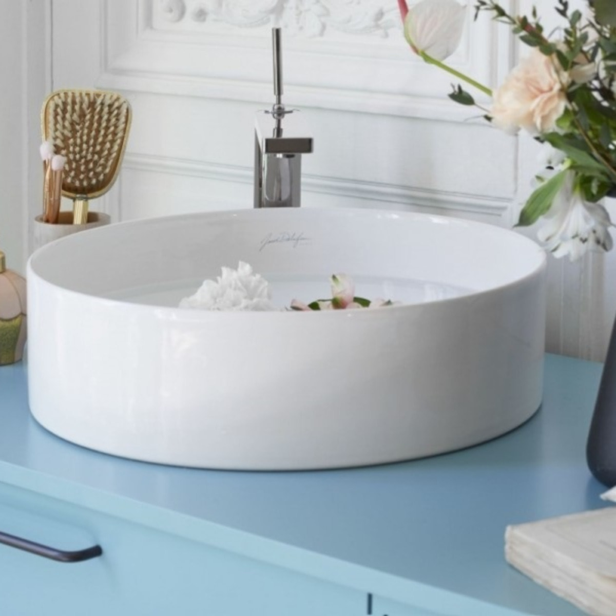 Vasque à poser Vox avec bonde chromée